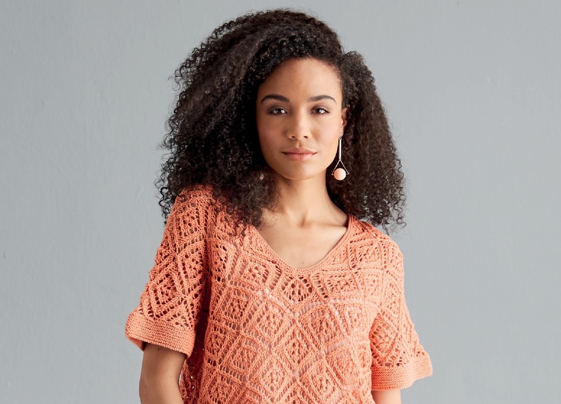 Knit and Crochet Summer Tops